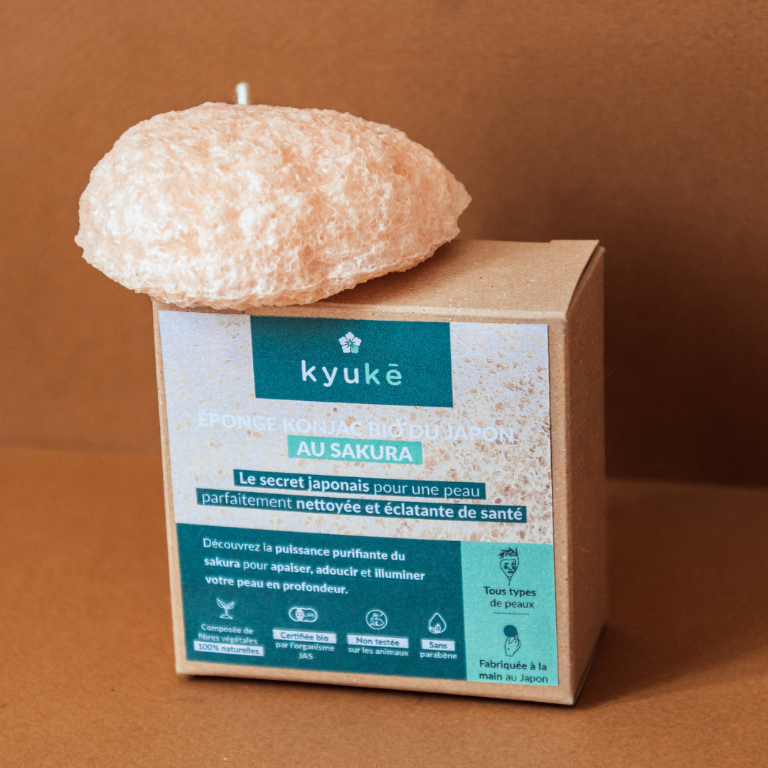 Éponge Konjac Sakura