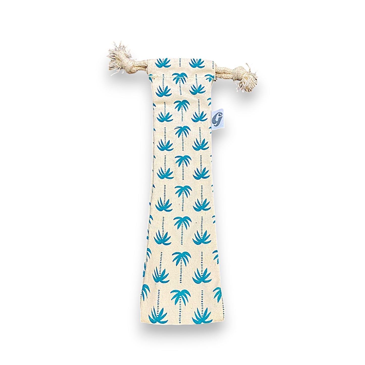 Pochette pailles Palmiers