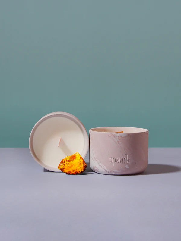 Opaark Bougie Céramique - Ambre 220g