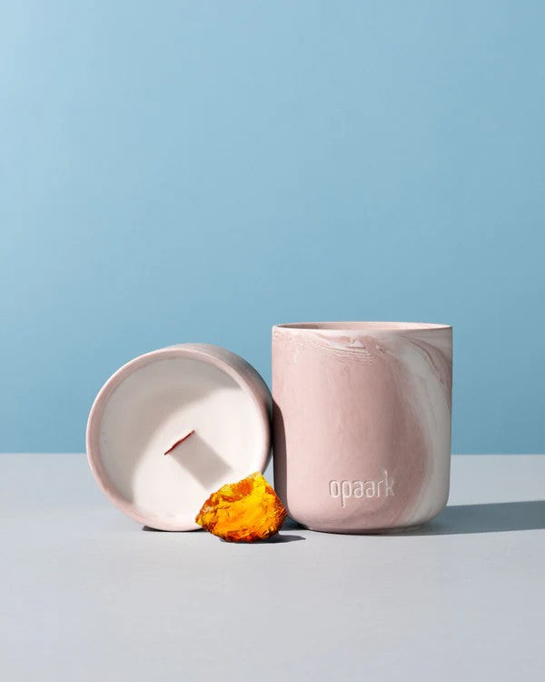 Opaark Bougie Céramique - Ambre 300 g