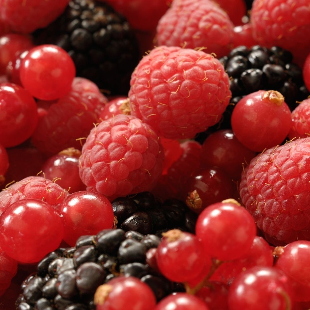 Dentifrice aux fruits rouges