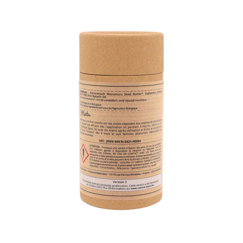 Répulsif anti-moustique Solide au beurre de murumuru