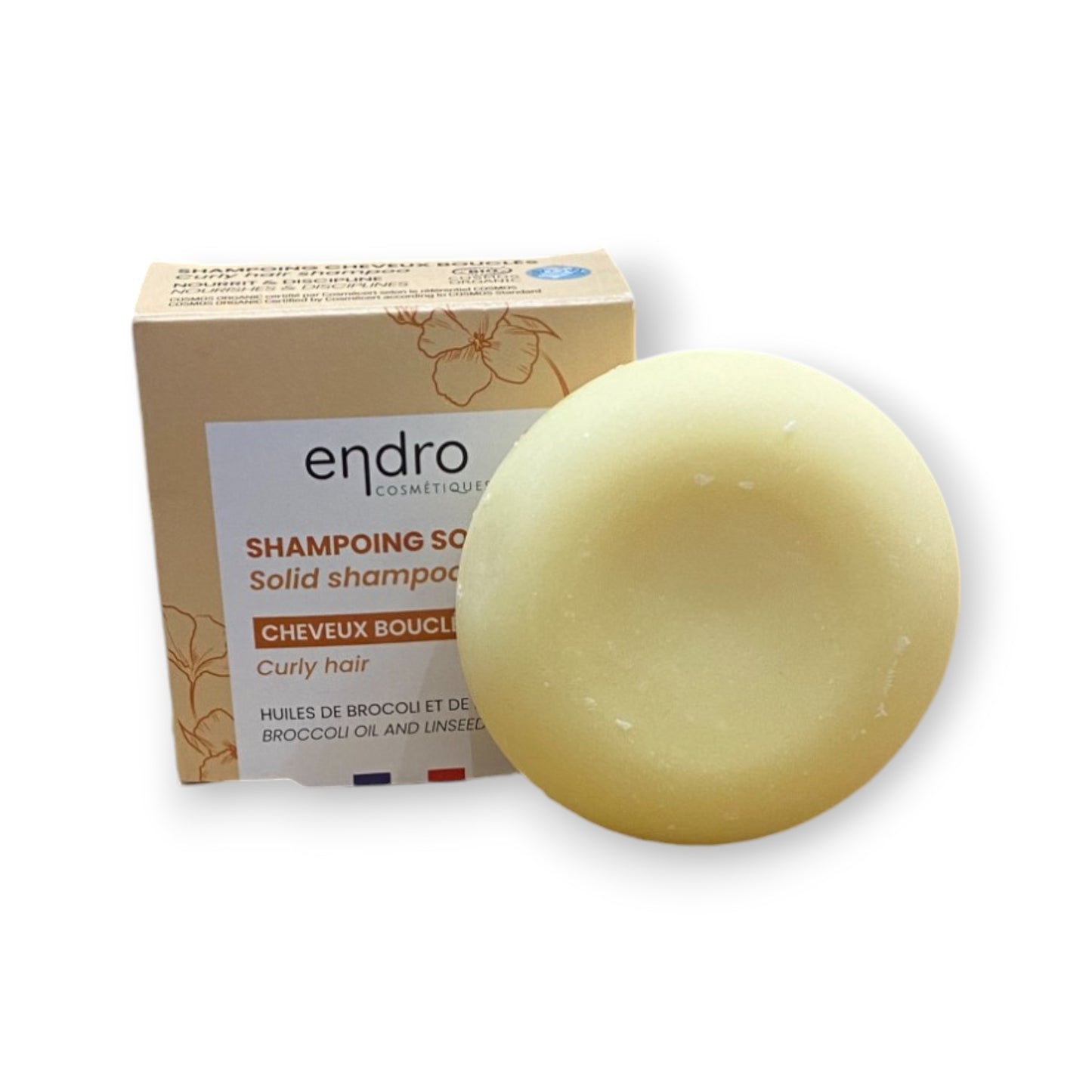 Endro Shampoing Solide Cheveux bouclés
