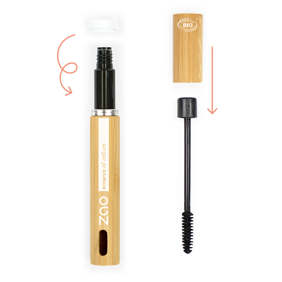 Mascara Aloe Vera Brun Foncé