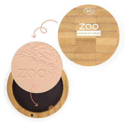 Poudre compacte  Beige abricot