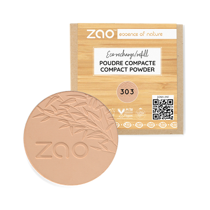 Poudre compacte  Beige abricot