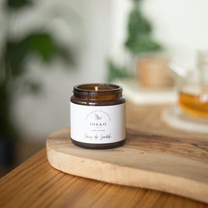 Bougie Iokko Bois de Santal Taille S