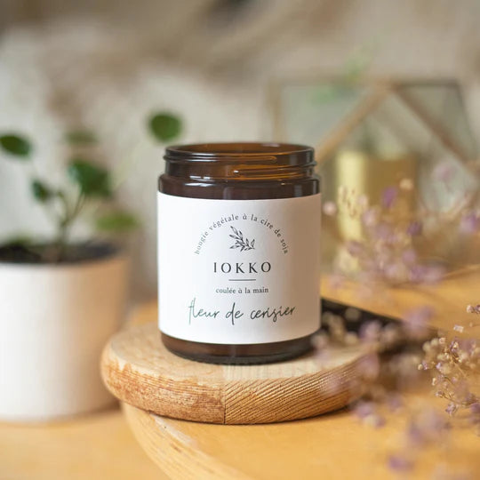 Bougie Iokko Fleur de cerisier Taille M