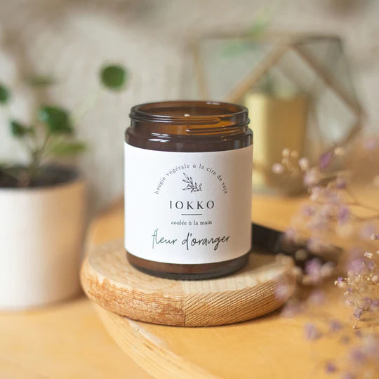 Bougie Iokko Fleur d'oranger Taille M