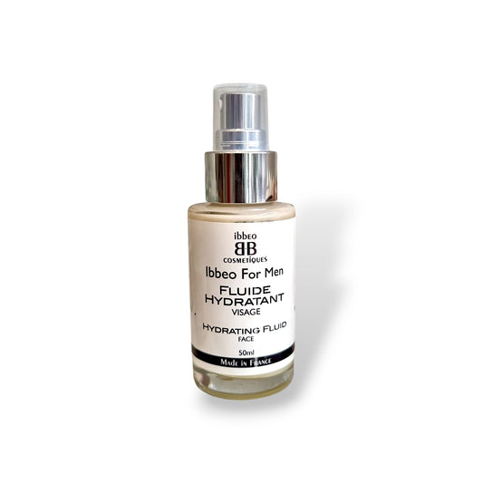 Fluide hydratant après-rasage homme Visage - Aloe vera et Noisette