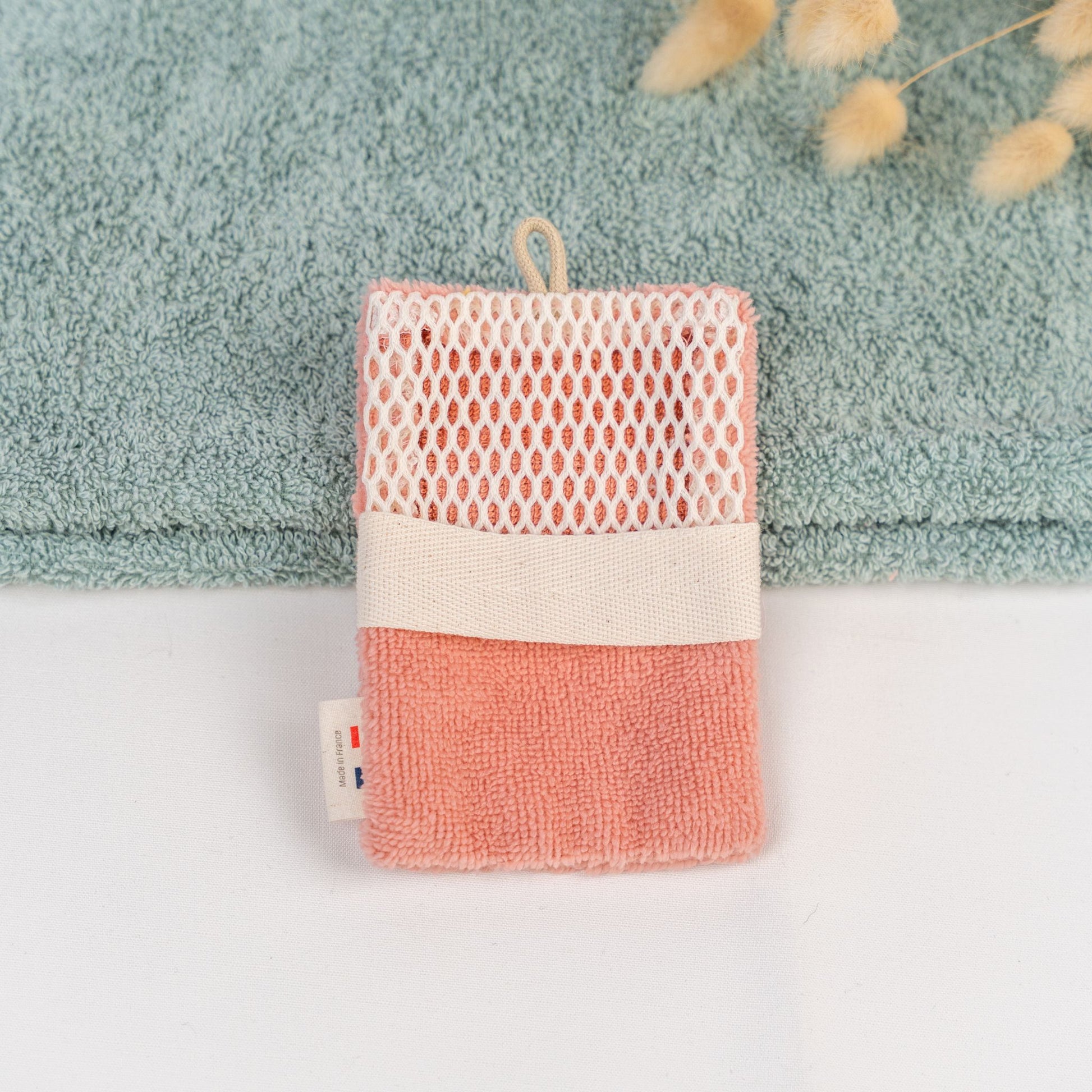 Gants Sauve savon Rose Apimani