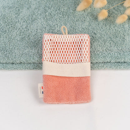 Gants Sauve savon Rose Apimani