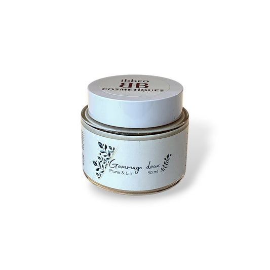 Gommage Visage - Toutes peaux - Lin et Prune