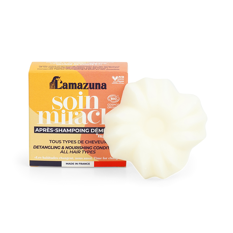 Lamazuna Après-Shampoing Solide Soin Miracle