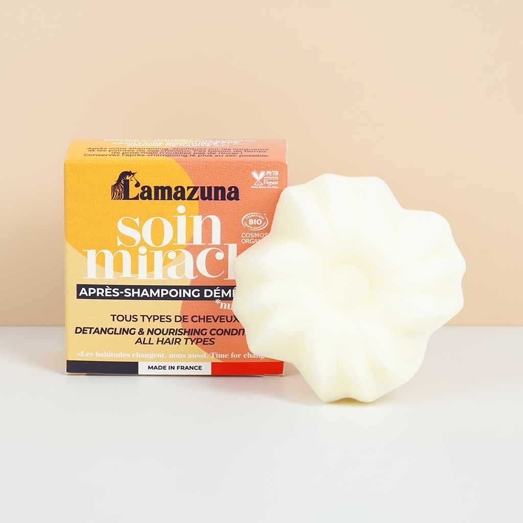 Lamazuna Après-Shampoing Solide Soin Miracle