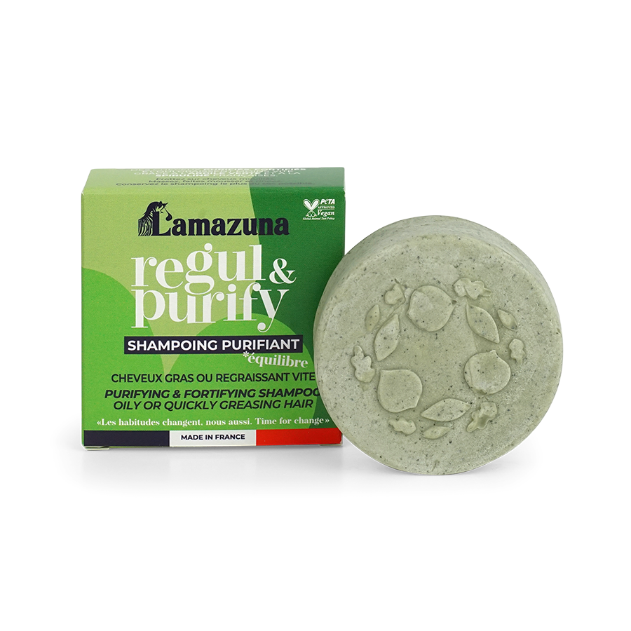 Lamazuna Shampoing Solide Regul & Purify