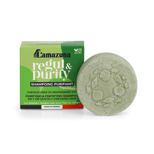 Lamazuna Shampoing Solide Regul & Purify