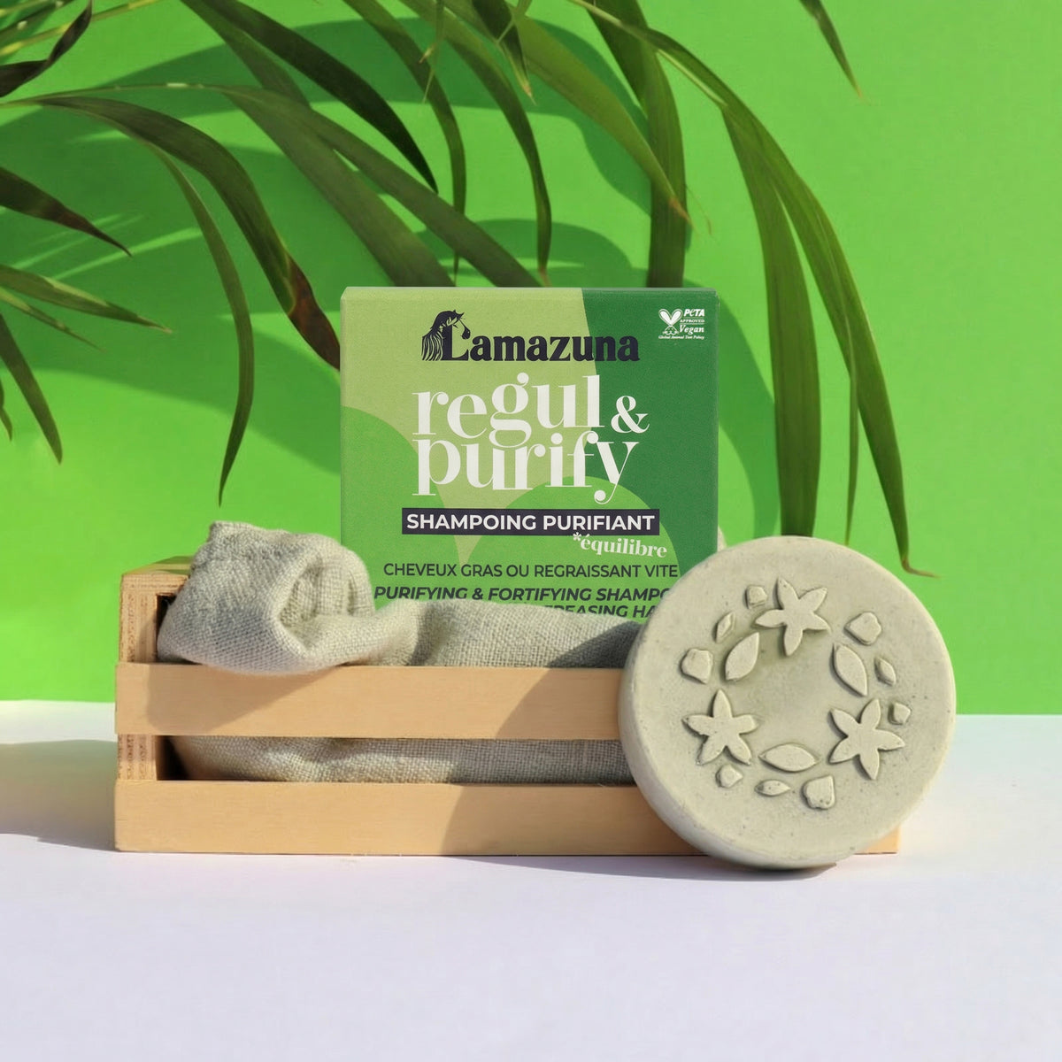 Lamazuna Shampoing Solide Regul & Purify