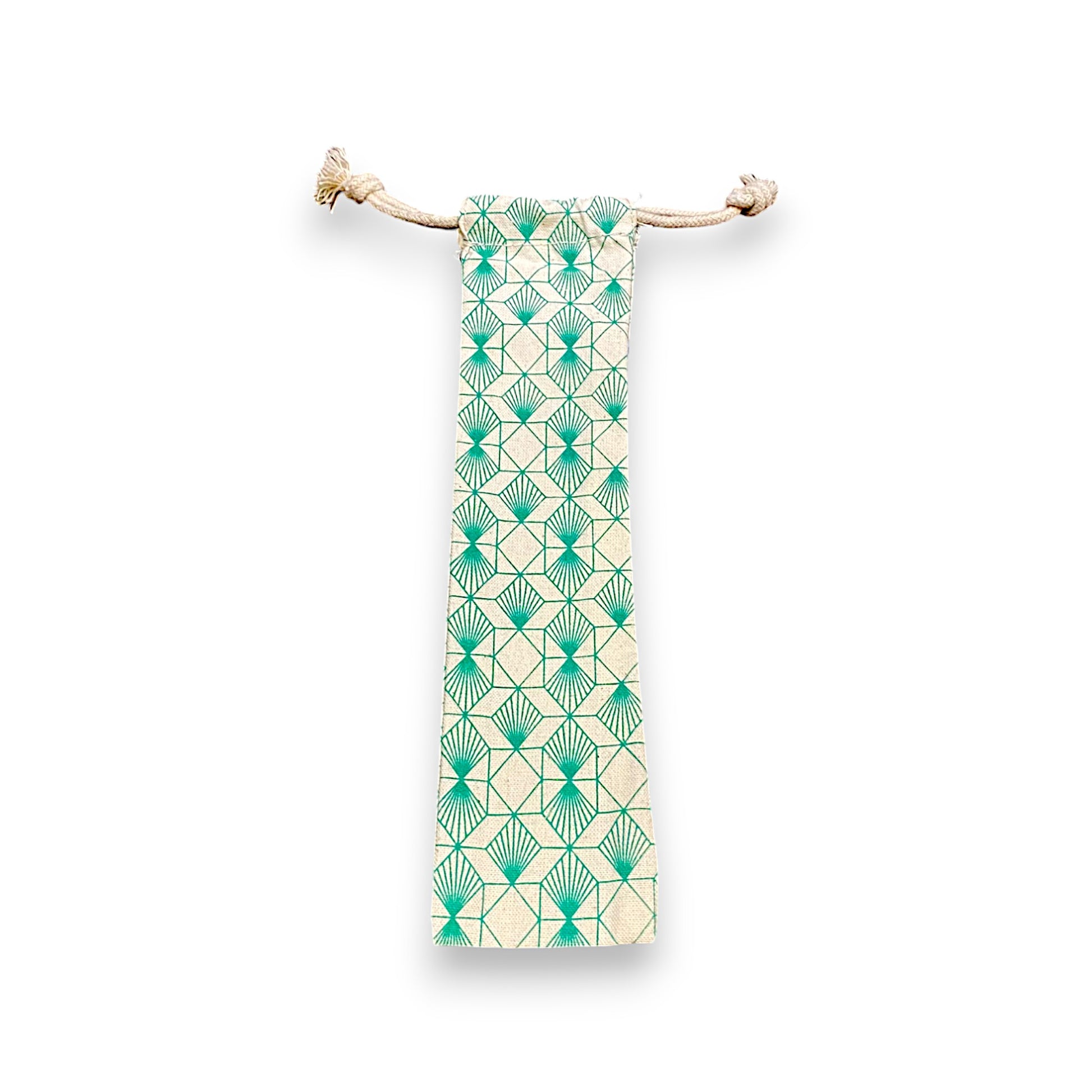 Pochette pailles Menthe