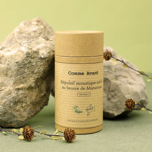 Répulsif anti-moustique Solide au beurre de murumuru