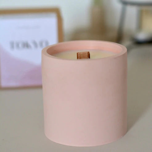 Bougie Jesmonite Tokyo - Fleurs de Cerisier- 250g