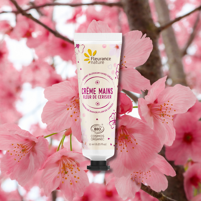 Crème mains à la Fleur de cerisier