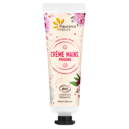 Crème mains à la Pivoine