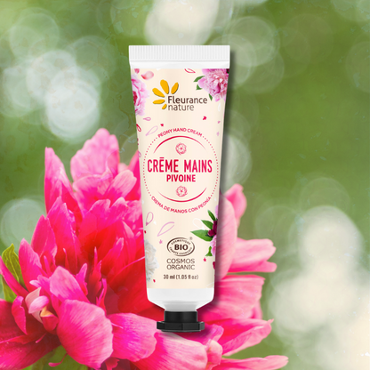 Crème mains à la Pivoine