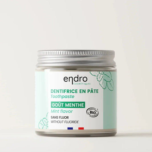 Dentifrice à la menthe