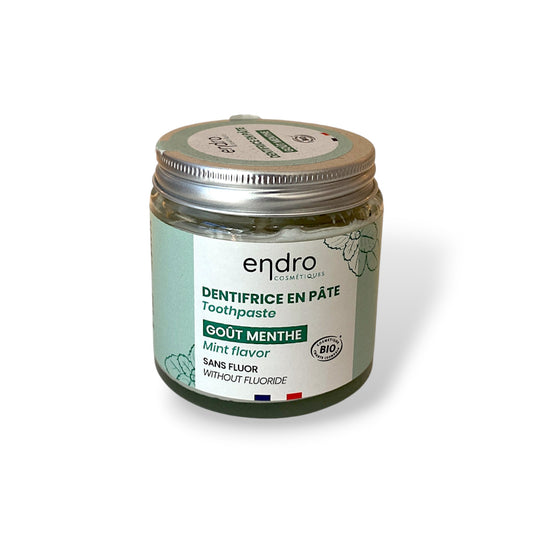 Dentifrice à la menthe