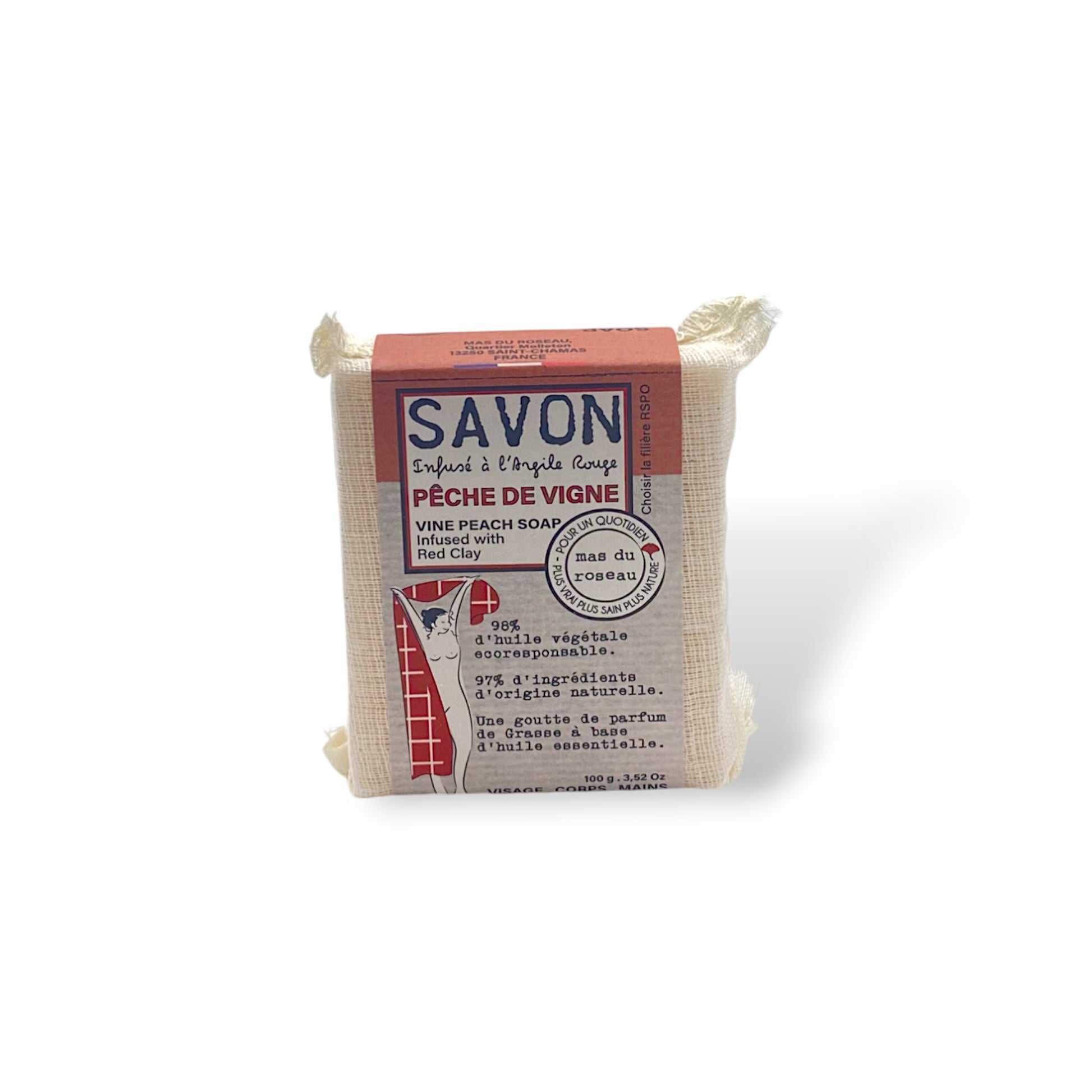 Savon pêche de vigne