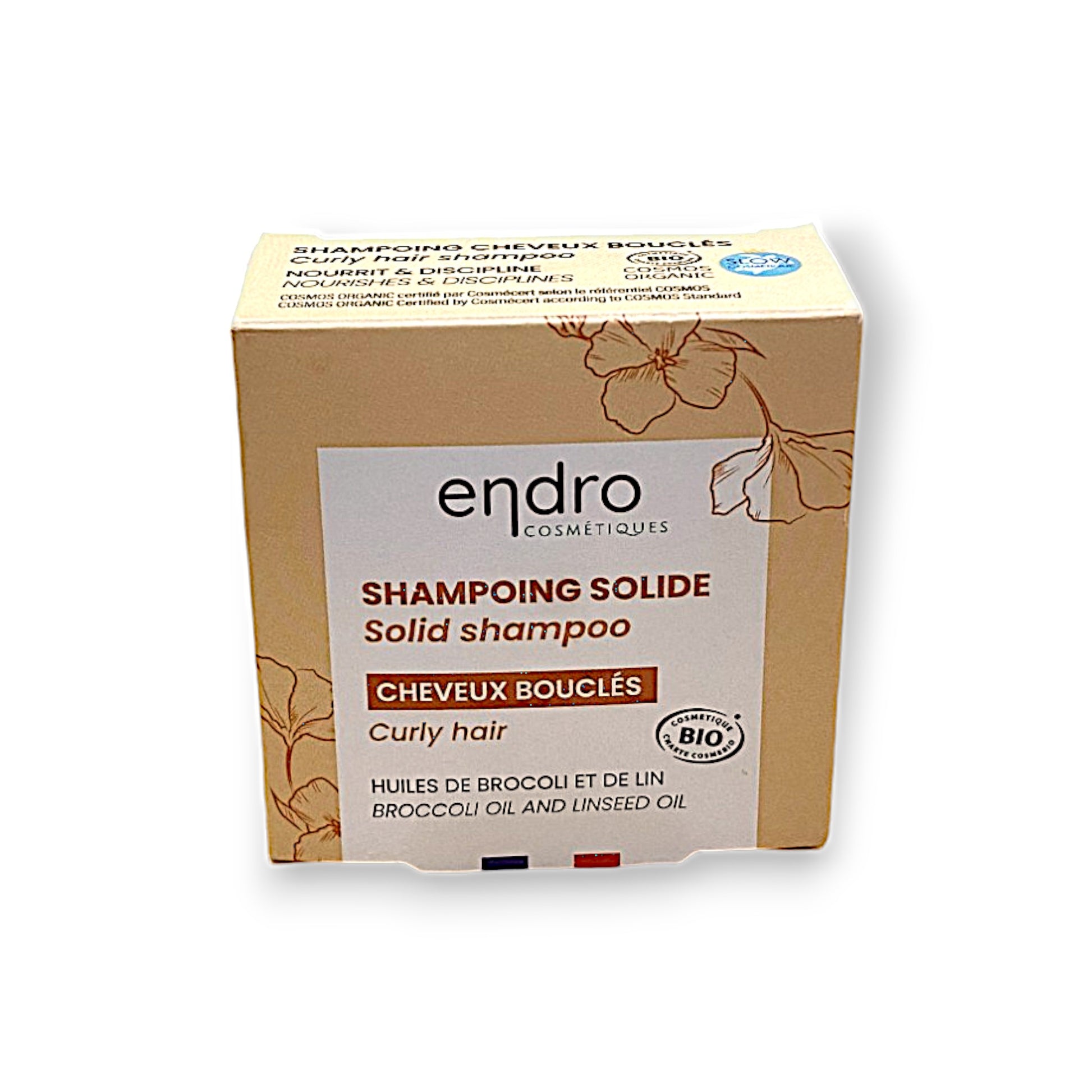 Endro Shampoing Solide Cheveux bouclés